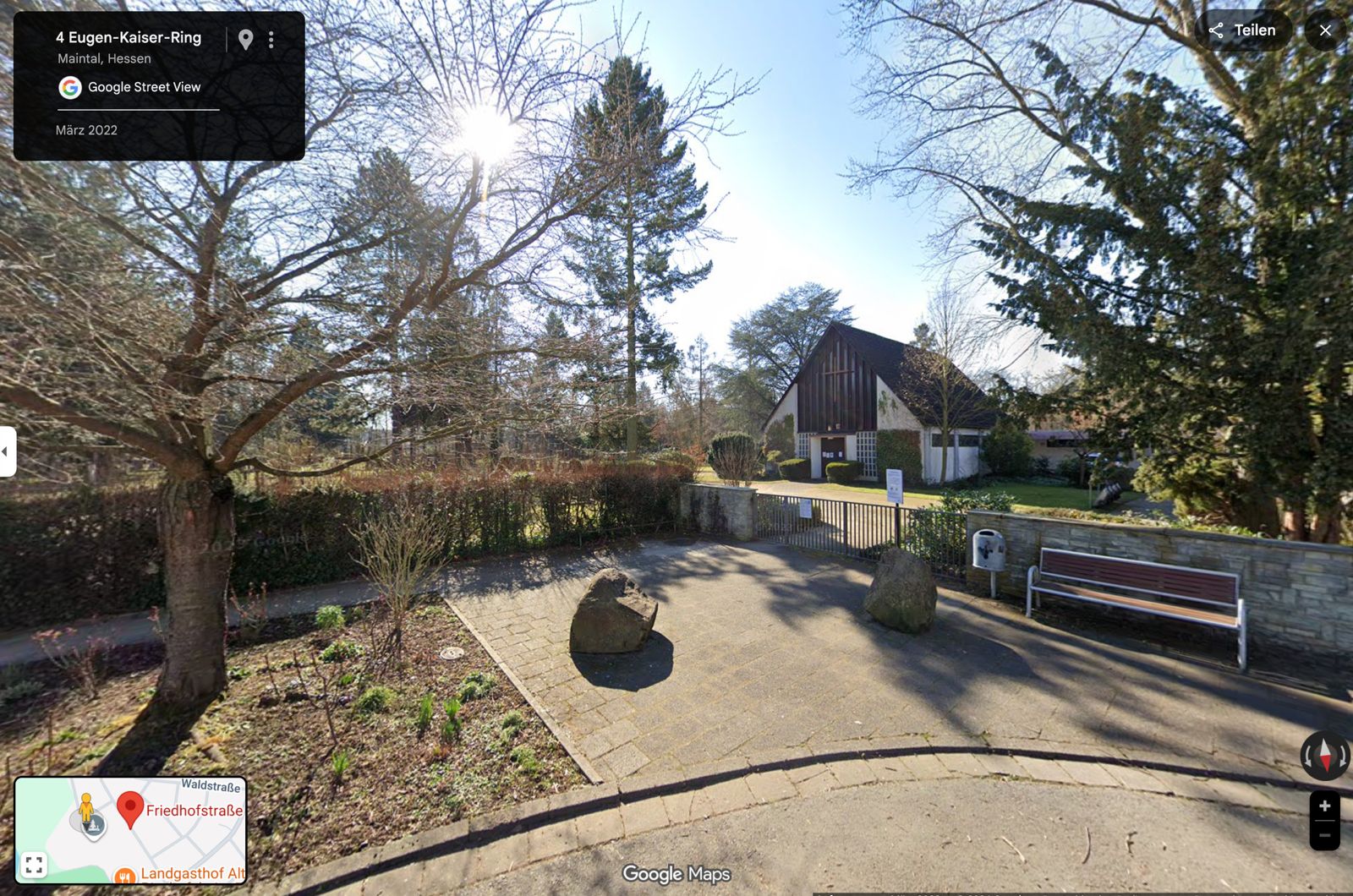 Eingang 1 an der Adresse 4 Eugen-Kaiser-Ring, Maintal, Hessen